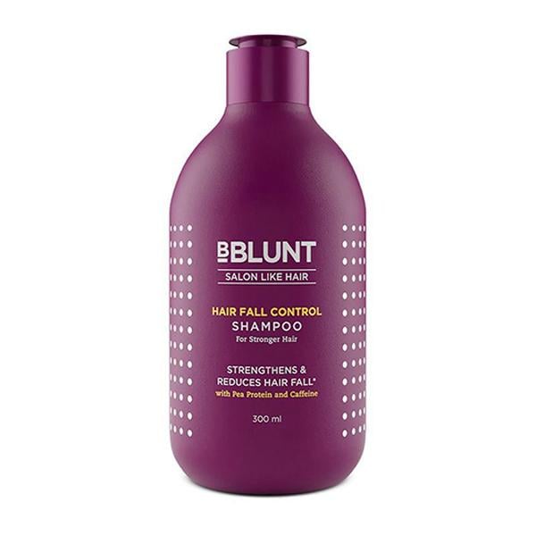 Netmeds | Bblunt Hair Fall Control Shampoo with Pea Protein And Caffeine for Strengthens & Reduces Hair Fall 300ml