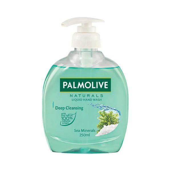 Colgate-Palmolive, Palmolive Naturals Sea Minerals Liquid Hand Wash, Dispenser Bottle, Remove 99.9% of Germs, Refreshing Fragrance 250 ml