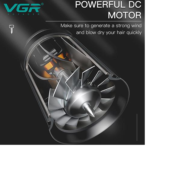 VGR V-439 Professional Foldable Hair Dryer 2 Speed Settings 1's - Hair Dryers