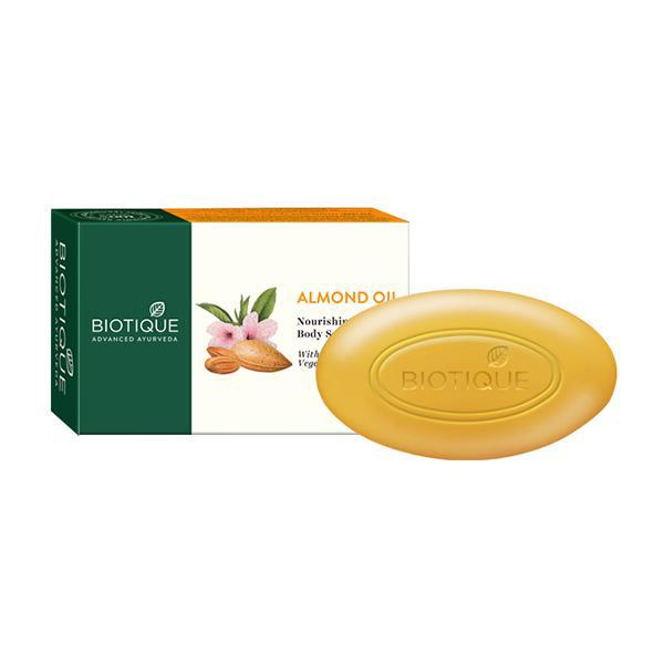 Netmeds | Biotique Almond Oil Nourishing Body Soap 75 gm