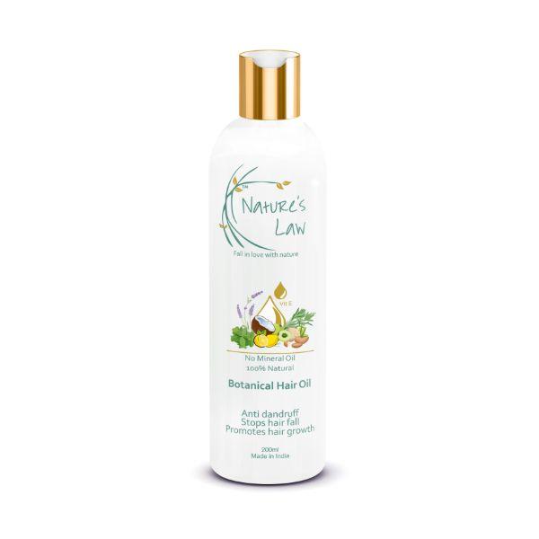 Nature's Law Botanical Hair Oil 200 ml - Hair Oils