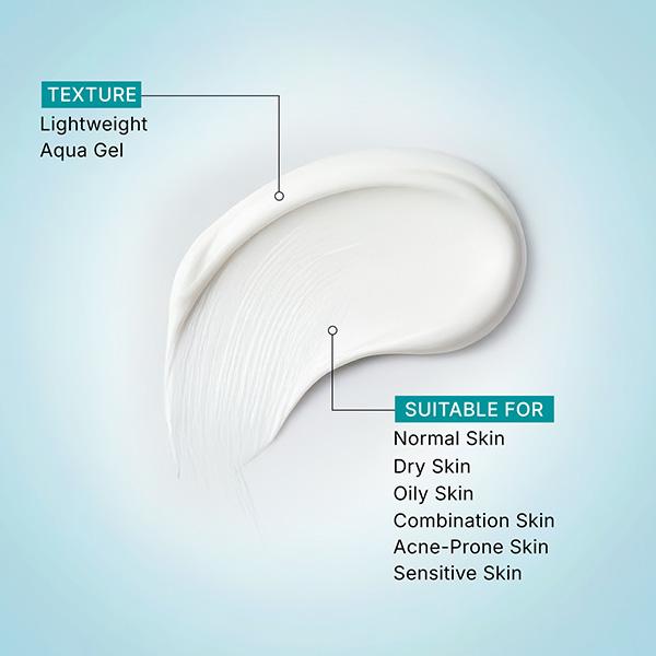 Pilgrim 1% Hyaluronic Acid Sunscreen Gel SPF 50 PA+++ 50 gm - Face Sunscreen