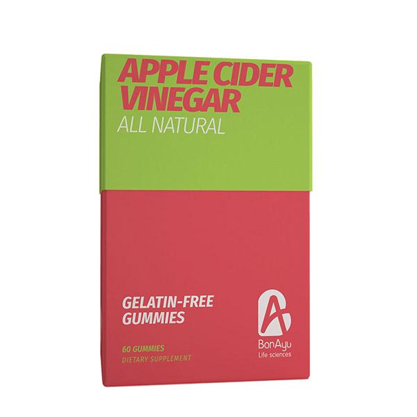 BonAyu Gelatin Free Gummies - Apple Cider Vinegar 60's