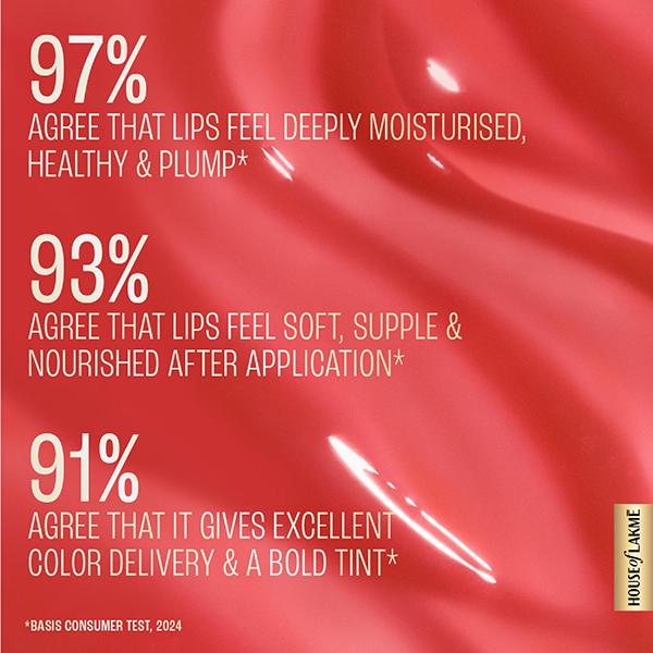 Lakme 9To5 Overtime Shine Tinted Lip Oil - Violet Vixen 5.3 ml - Lip Glosses