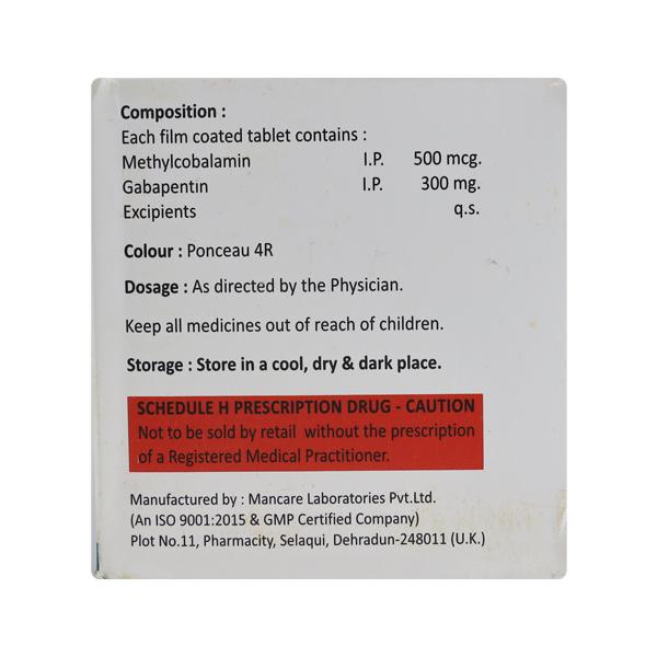 Asmygaba M Tablet 10'S - Neuropathic Pain-Dru