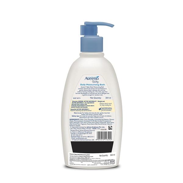 Aveeno Baby Daily Moisturising Bath 354 ml - Baby Body Wash