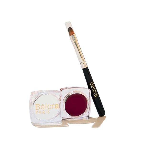 Belora Paris Paint & Pout- Lip & Cheek - Peacock Purple 3 ml - Lip Stains & Tints