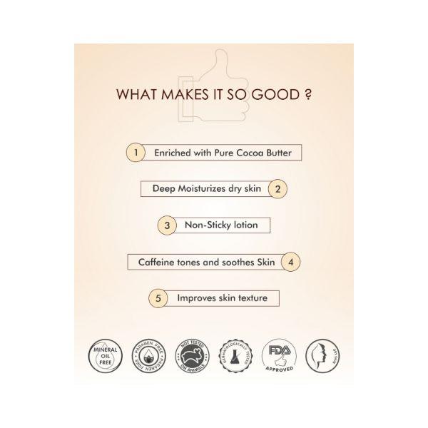 mCaffeine Deep Moisturizing Choco Body Lotion with Cocoa & Shea Butter for Dry Skin 2's - Lotions & Creams