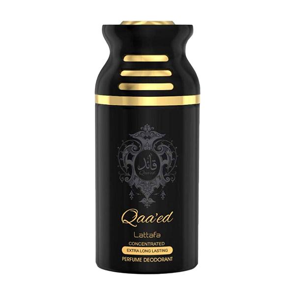 Netmeds | Lattafa Qaaed concentrated extra Long Lasting Perfumed Deodorant Spray 250 ml