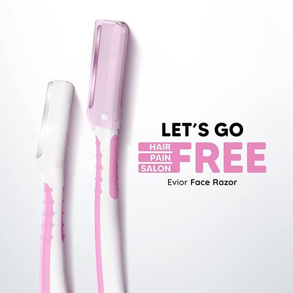 LetsShave Evior Face Razor - Women 3's - Shaving & Hair Removal