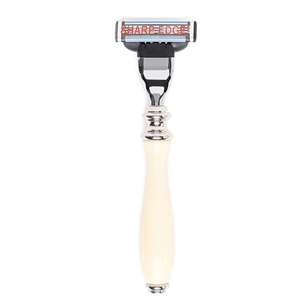 Truefitt and Hill Hand Crafted Faux Ivory Mach 3 Shaving Razor 1's - Razors & Cartridges