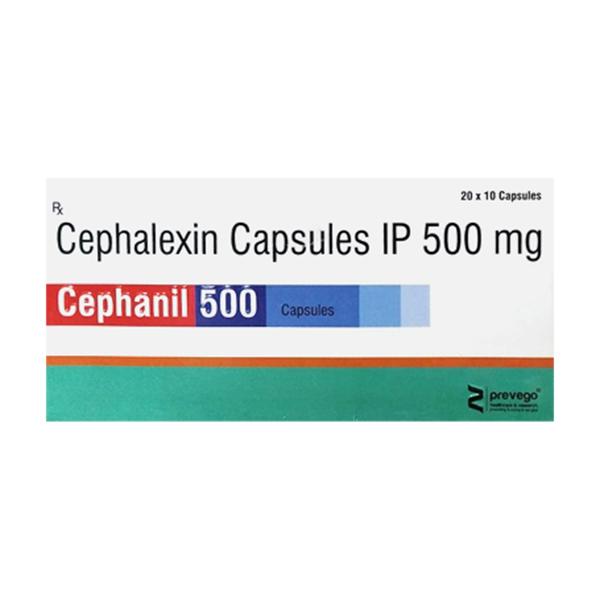 CEPHANIL 500 Capsule 10's - Bacterial Infections-Cep