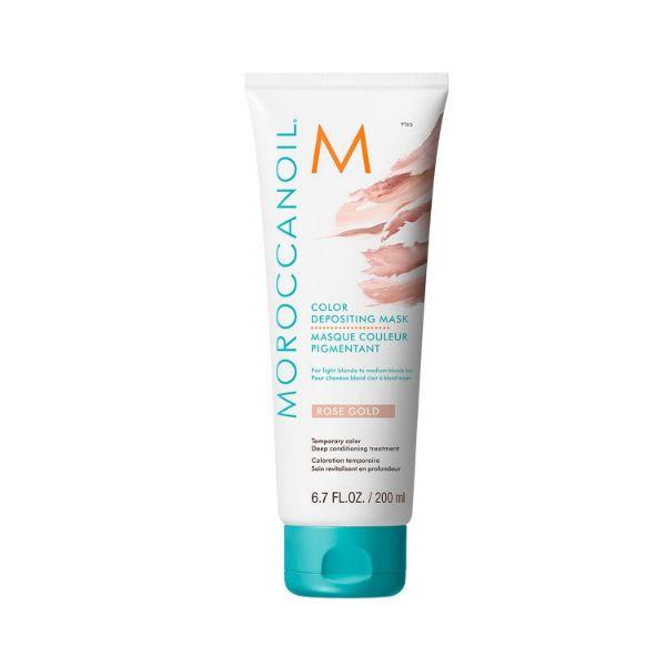 Moroccanoil Depositing Mask Rose Gold 200 ml - Hair Masks & Packs