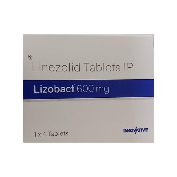 LIZOBACT 600mg Tablet 4's - Bacterial Infections-OAB