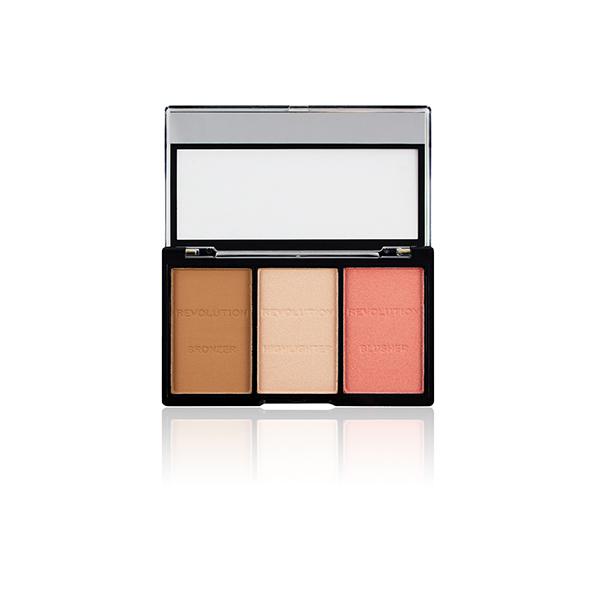 Makeup Revolution Ultra Brightening Contour Kit Ultra Fair C01 10.8 gm - Foundation