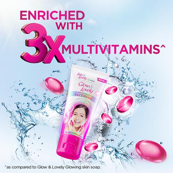 Glow & Lovely Bright Glow Facewash 100 gm - Face Washes