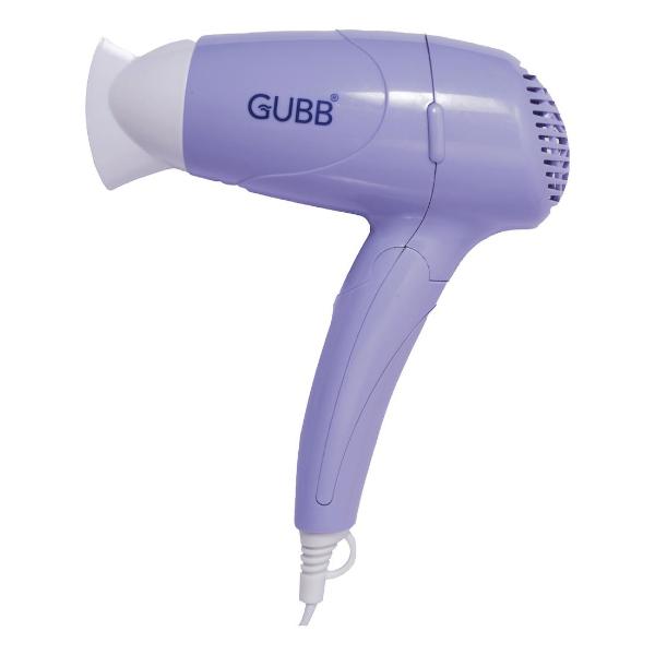 Netmeds | GUBB Foldable 1000 Watts Hair Dryer with Dual Heat Settings & Detachable Nozzle - (GB-128) Purple 1's