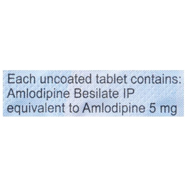 Amlong 5mg Tablet 15'S - Hypertension-Cal