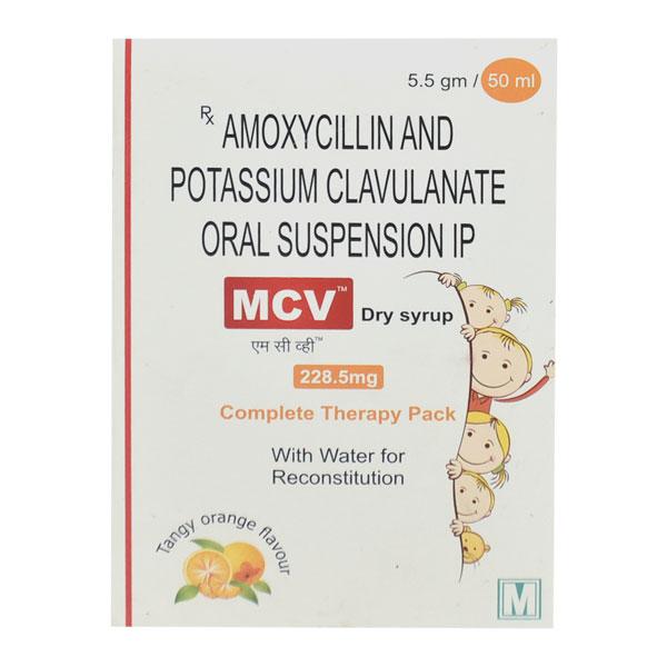 MCV TANGY ORANGE FLAVOUR 228.5mg Dry Syrup 50ml - Bacterial Infections-Pen
