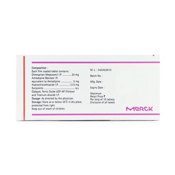 Triolmighty 20mg Tablet 10'S - Hypertension-Ang