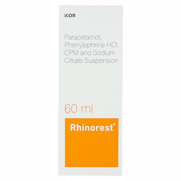 RHINOREST Suspension 60ml - Cough And Cold-Cou