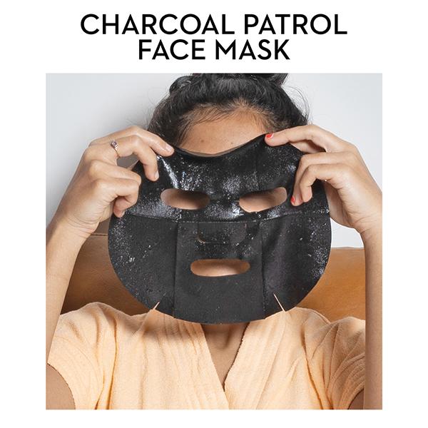 SUGAR Cosmetics Charcoal Patrol Face Mask 24 gm - Face Packs