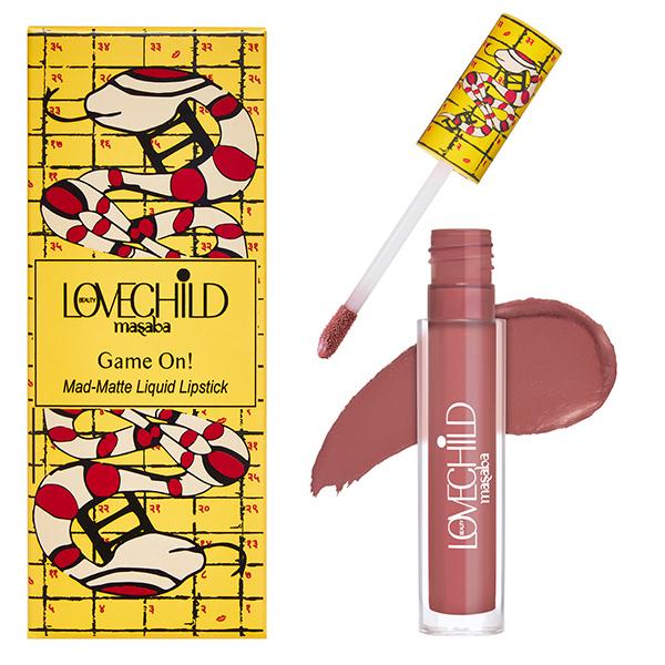 LoveChild Masaba Game On 02 Ups and Downs Mad Matte Liquid Lipstick 5 ml - Liquid Lipsticks