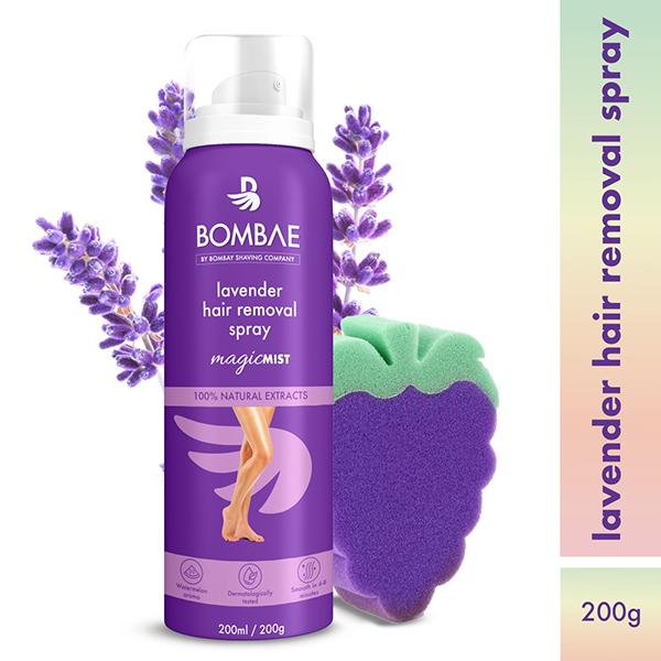 Netmeds | Bombae Lavender Hair Removal Spray 200 gm