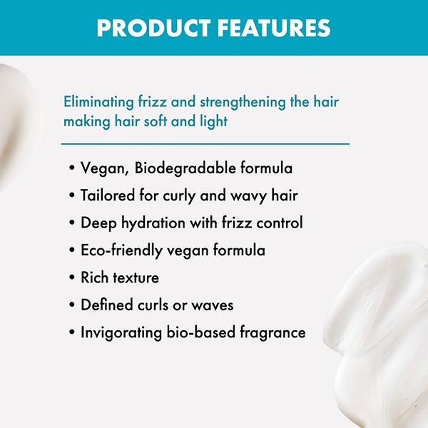 Alfaparf Milano Curly Hair Enhancing Mask for Curly, Frizzy, Dry Hair 200 ml - Hair Masks & Packs