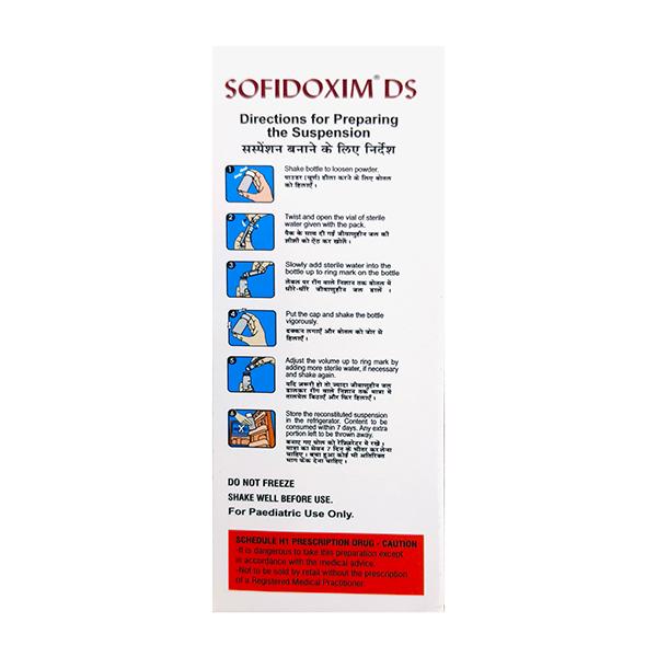 SOFIDOXIM DS 12g Suspension 30ml - Bacterial Infections-Cep