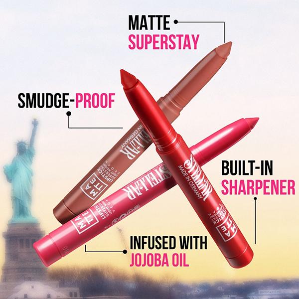 Daily Life Forever52 Stellar Matte Lipstick - Plum Kiss G403 1.4 gm - Lipsticks