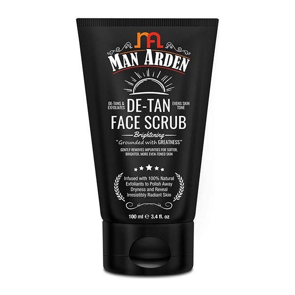 Netmeds | Man Arden De-Tan Brightening Face Scrub 100gm