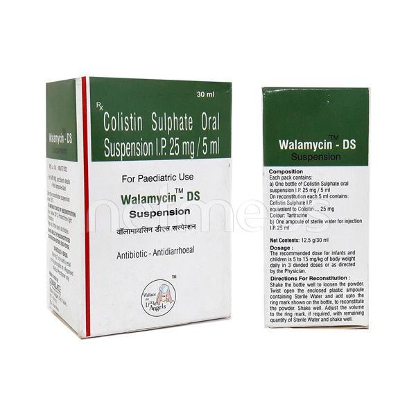 Walamycin DS Suspension 30ml - Bacterial Infections-OAB