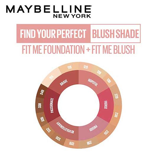 Maybelline New York Fit Me Blush, 60 Passionate 4.5gm - Blushes