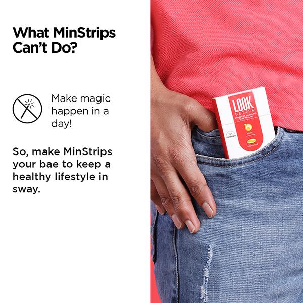 MinS Look Better MinStrips for Men (pack pof 30 strips) 1's - Sexual Care