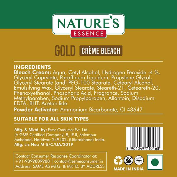 Nature's Essence bleach creme - Gold 85 ml (N) - Face Bleach