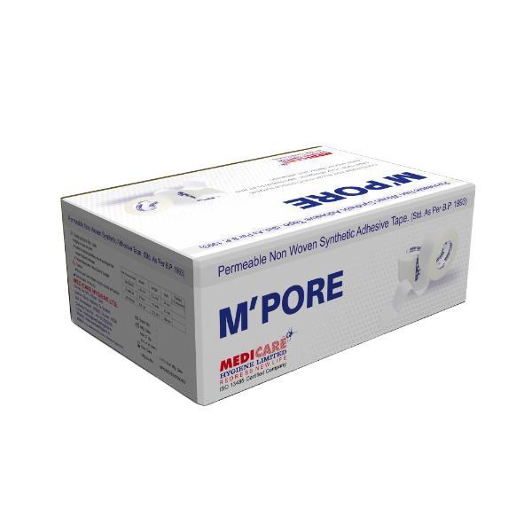 Netmeds | Medicare M'Pore Adhesive Tape (2 inch x 9.1 mtr) 6's