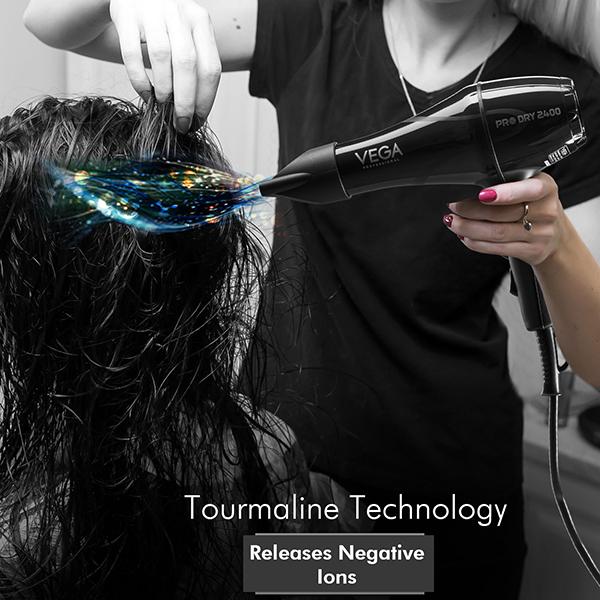 VEGA Professional Pro Dry 2200-2400W Hair Dryer for Salon Professionals and Styling at Home,VPMHD-03 1's - Hair Dryers
