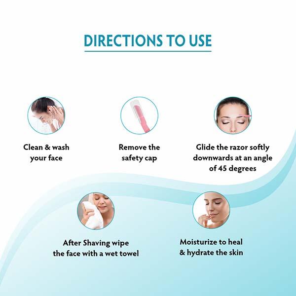 Vi-John Women Feather Touch Multi Purpose Women Razor 3's - Hair Removal Cream