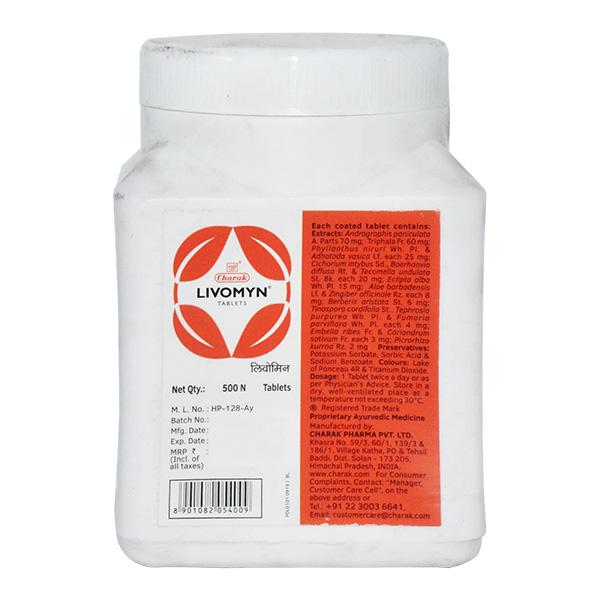 Livomyn Tablet 500'S - Liver Disease