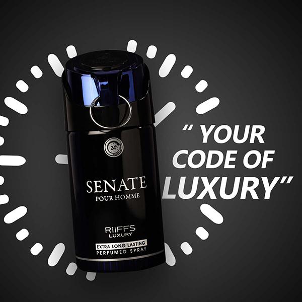 RiiFFS Luxury Senate Pour Homme Body Spray for Men 250 ml - Men Perfumes (Edt/Edp)