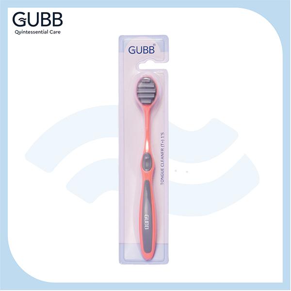 GUBB T+ Tongue Cleaner - Pink 25 gm - Floss & Tongue Cleaners