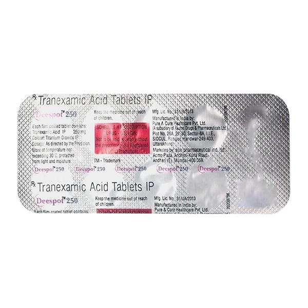 Netmeds | DEESPOT 250 Tablet 10's