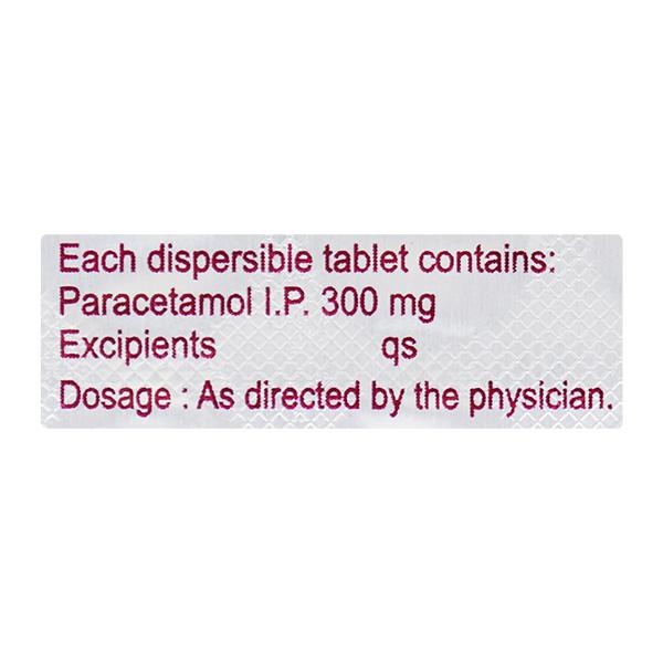 Medomol 300mg Distab 15'S - Fever-Ana