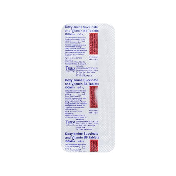 Domi 6mg Tablet 10'S - Vomitting/Emesis-Ant