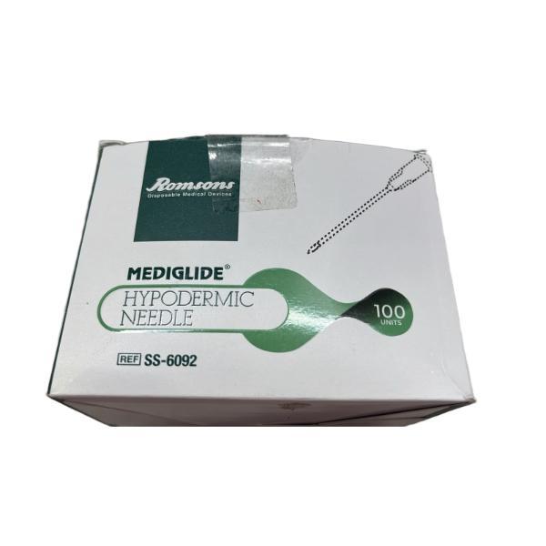 Netmeds | Romsons Disposable Mediglide Hypodermic Needle (SS 6092) (24 G x 1.0) 1's