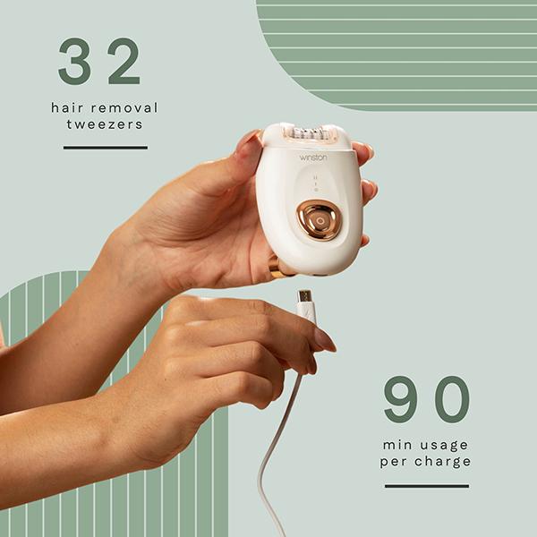 Winston 2 In 1 Body Epilator and Shaver Rechargeable Battery Operated 1's - Others