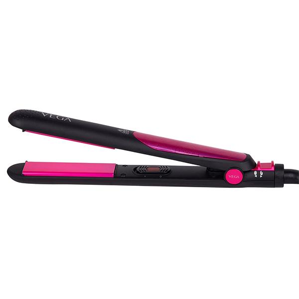 VEGA Silky Hair Straightener With Ceramic Coated Plates (VHSH-06) Pink 1 gm
