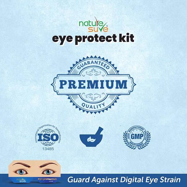 Nature Sure Large Eye Protect Kit for Digital Eye Strain in Men & Women - 1 Pack 1's - Eye Masks