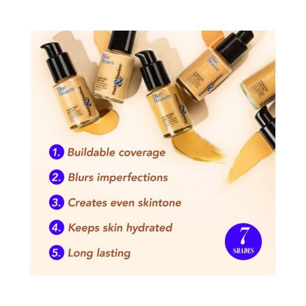 Blue Heaven Fresh & Flawless Hydrating Skin Tint Rose Vanilla 28 ml - Foundation